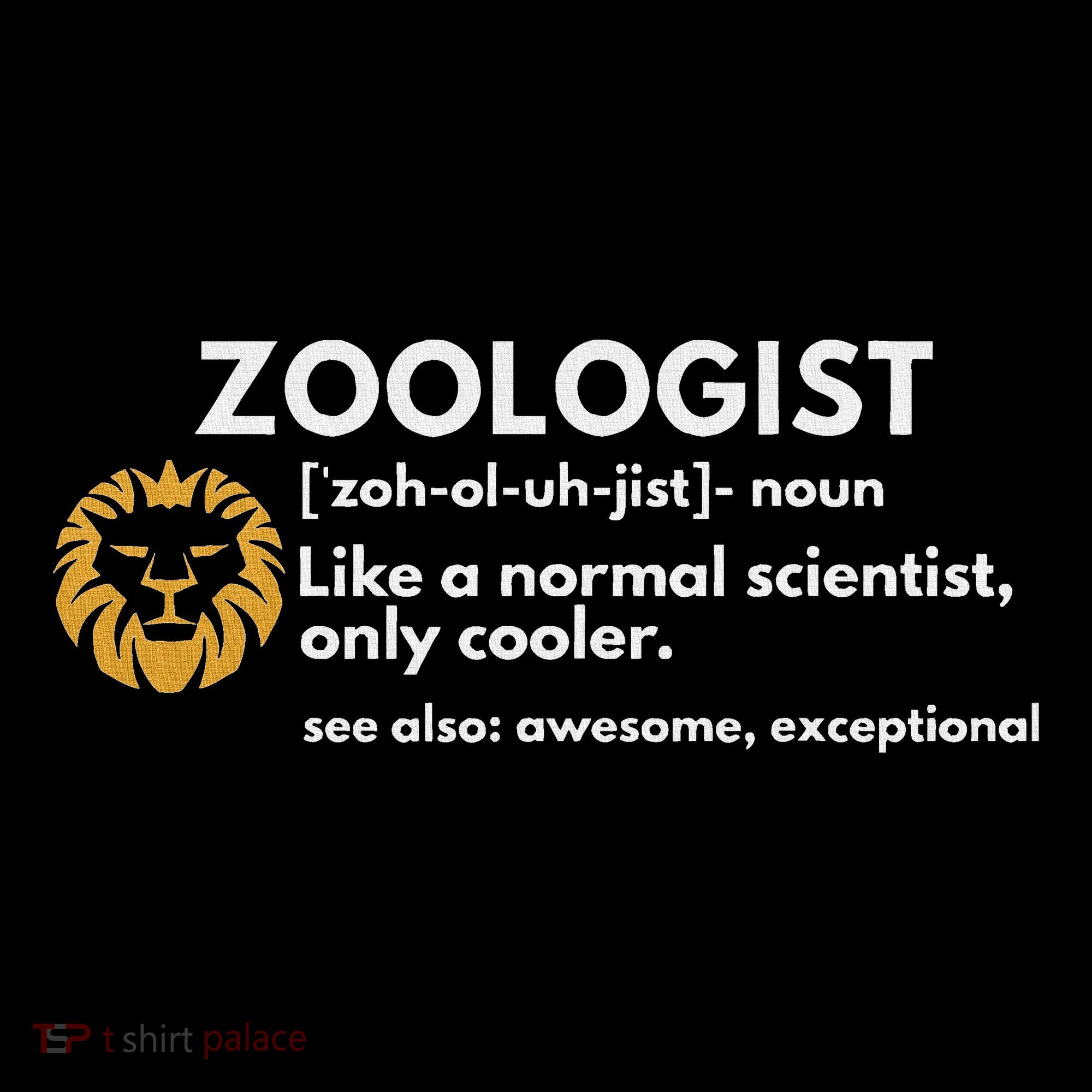 Zoologist Definition Funny Zoology Science Bucket Hat