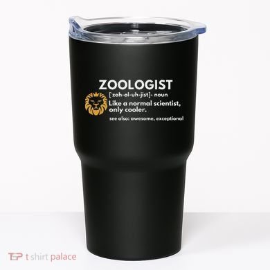 Zoologist Definition Funny Zoology Science Tumbler