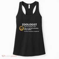 Zoologist Definition Funny Zoology Science Women's Tank Top thumb 0