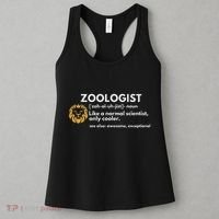Zoologist Definition Funny Zoology Science Women's Tank Top thumb 3