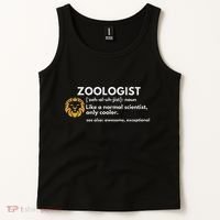 Zoologist Definition Funny Zoology Science Tank Top thumb 2