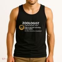 Zoologist Definition Funny Zoology Science Tank Top thumb 3