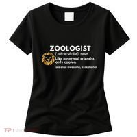 Zoologist Definition Funny Zoology Science Women's T-Shirt thumb 0