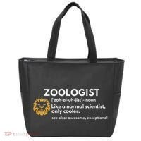 Zoologist Definition Funny Zoology Science Tote Bag thumb 0