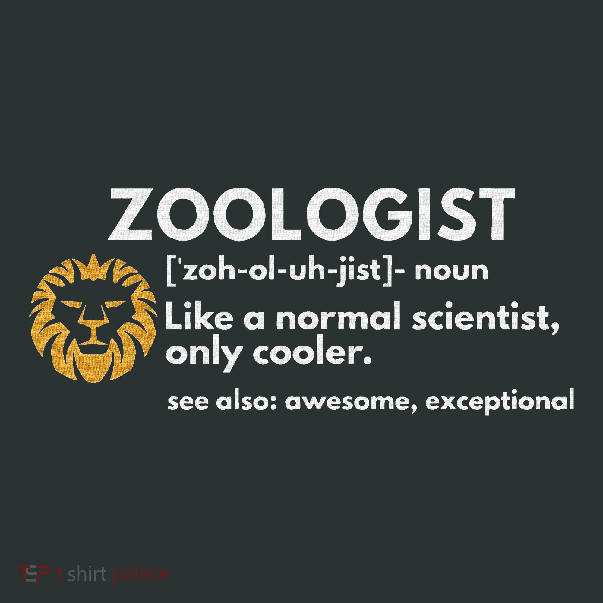 Zoologist Definition Funny Zoology Science Infant Baby Jersey Bodysuit