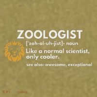 Zoologist Definition Funny Zoology Science Garment-Dyed Women's Muscle Tee thumb 6
