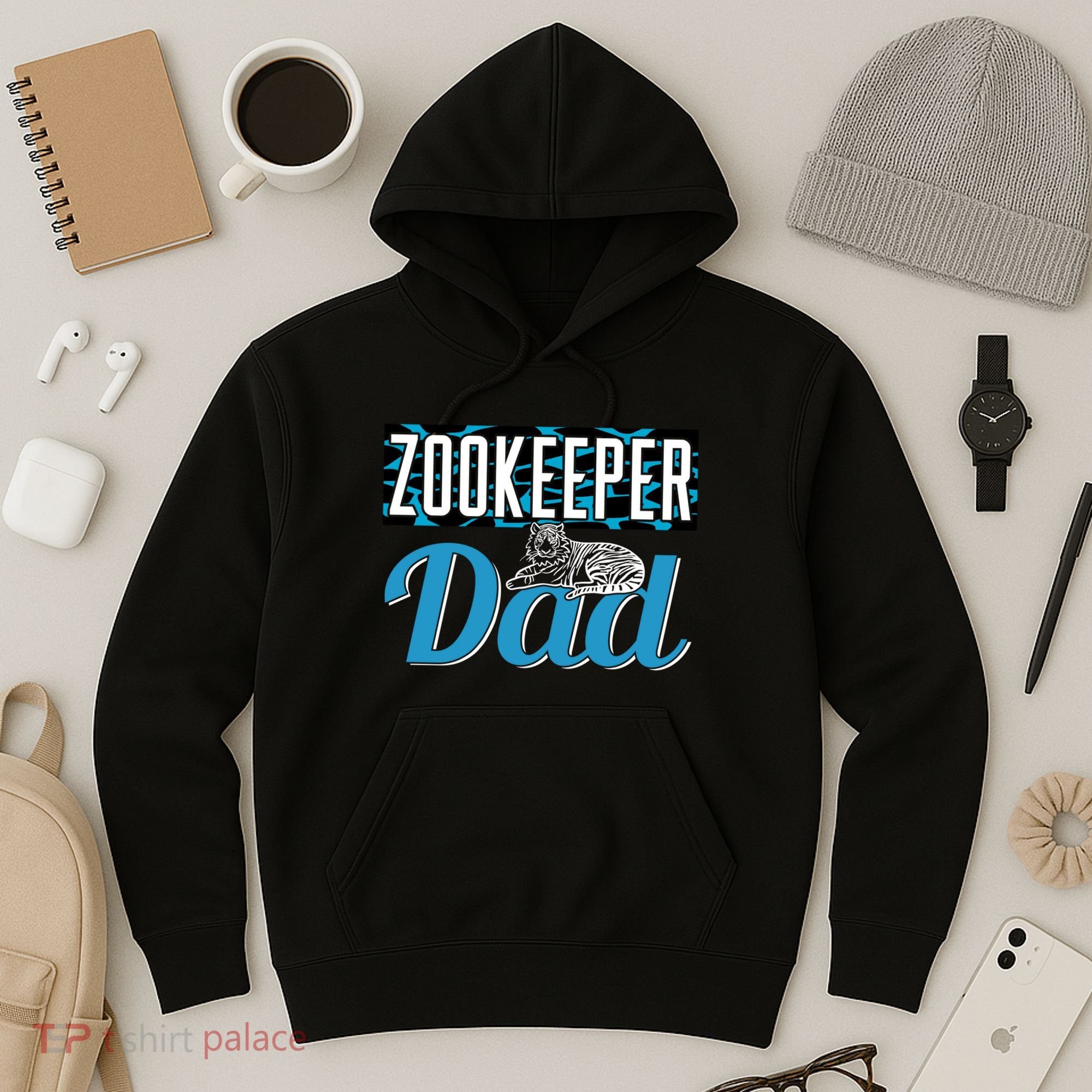 Zookeeper Dad Job Zookeepping Gift Hoodie