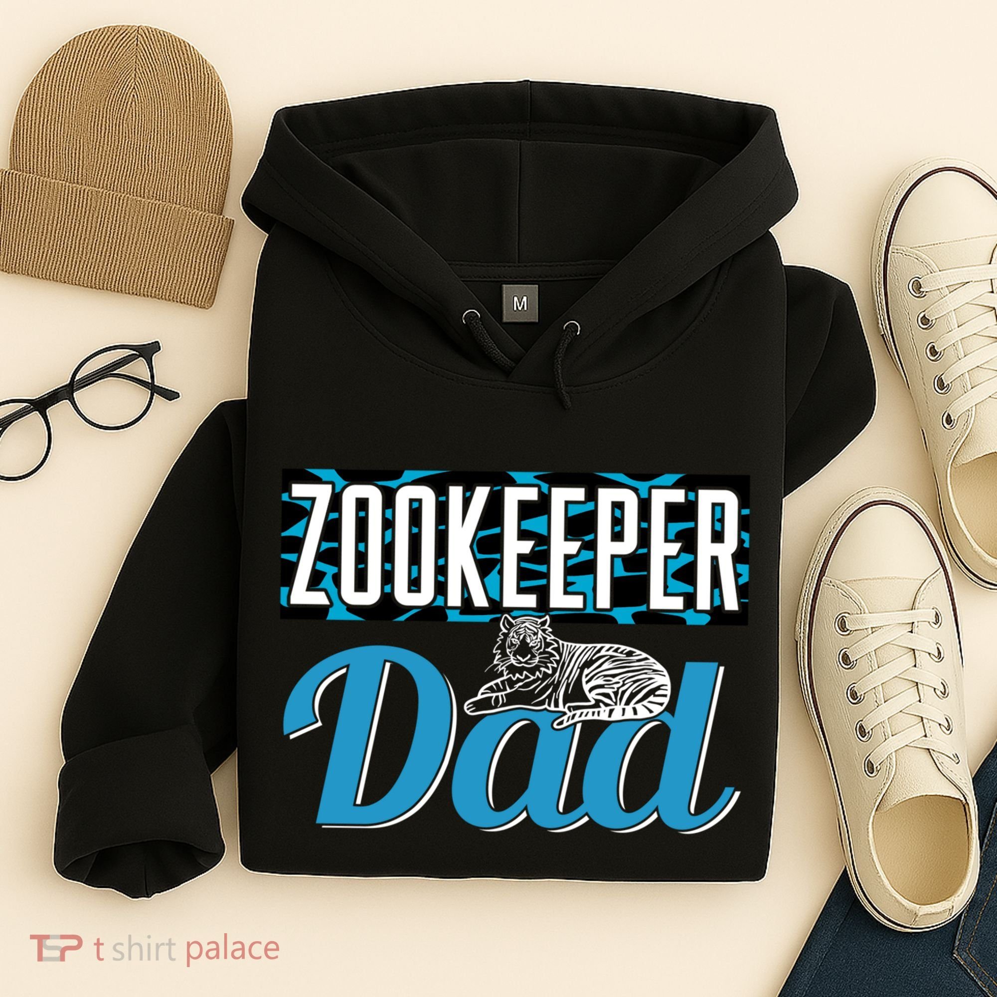 Zookeeper Dad Job Zookeepping Gift Hoodie