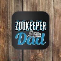 Zookeeper Dad Job Zookeepping Gift Coaster thumb 0