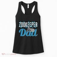 Zookeeper Dad Job Zookeepping Gift Women's Tank Top thumb 0