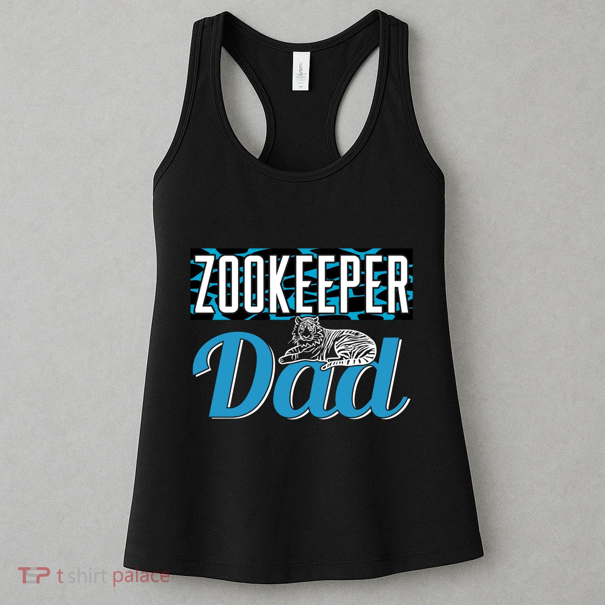 Zookeeper Dad Job Zookeepping Gift Women's Tank Top