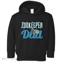 Zookeeper Dad Job Zookeepping Gift Toddler Hoodie thumb 0