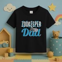 Zookeeper Dad Job Zookeepping Gift Toddler T-Shirt thumb 3