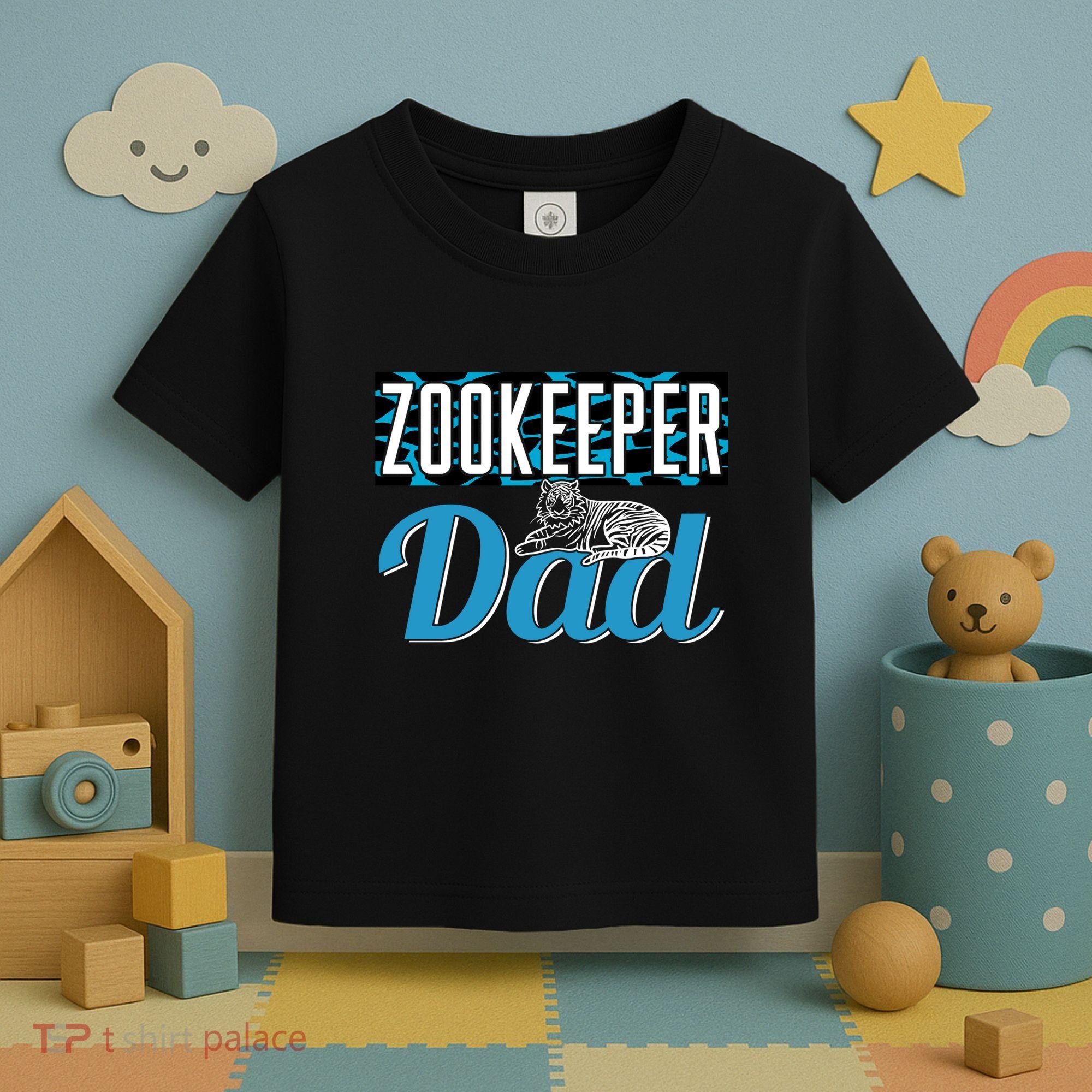 Zookeeper Dad Job Zookeepping Gift Toddler T-Shirt