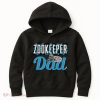Zookeeper Dad Job Zookeepping Gift Kids Hoodie thumb 0