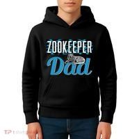 Zookeeper Dad Job Zookeepping Gift Kids Hoodie thumb 4