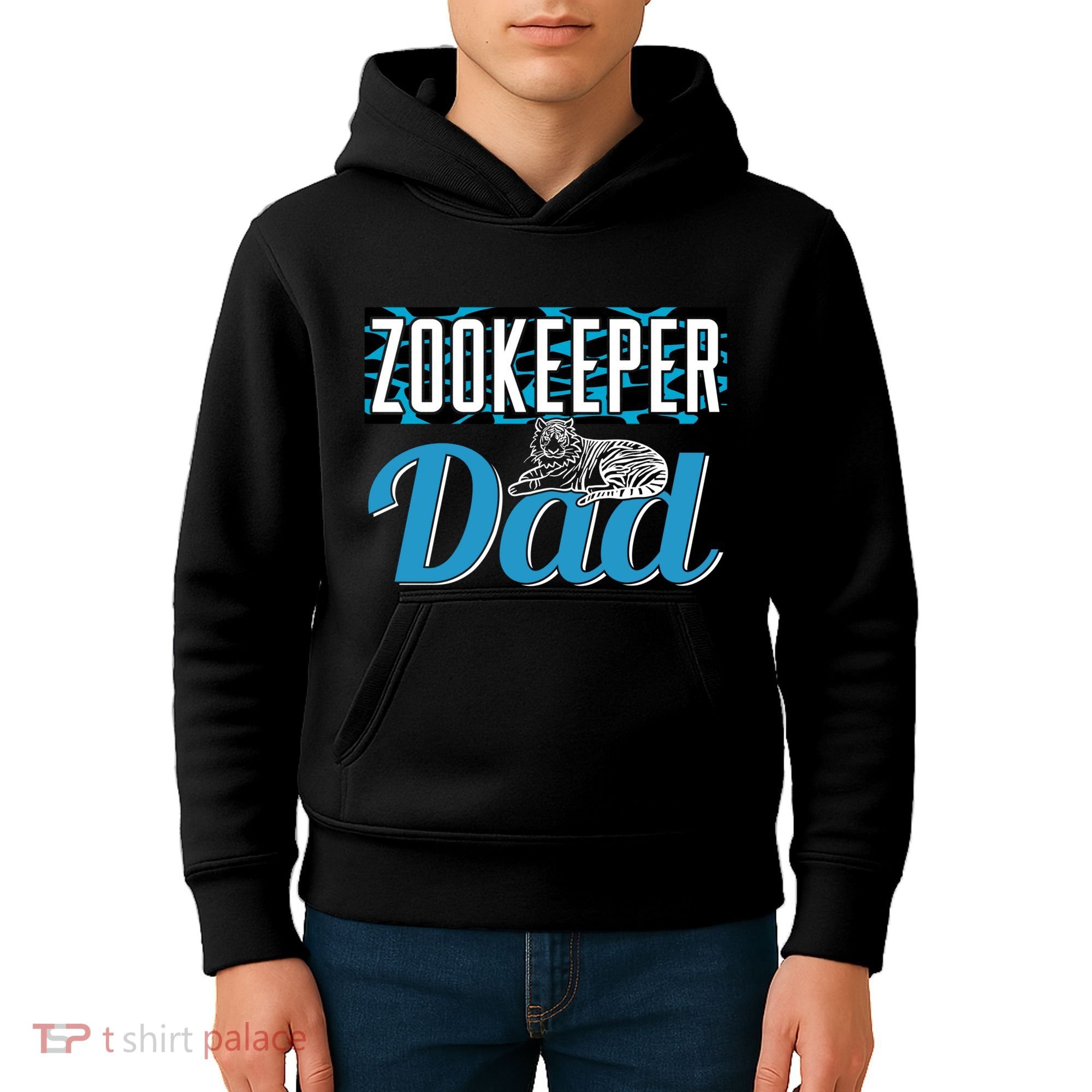 Zookeeper Dad Job Zookeepping Gift Kids Hoodie