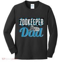 Zookeeper Dad Job Zookeepping Gift Kids Long Sleeve Shirt thumb 0
