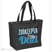Zookeeper Dad Job Zookeepping Gift Tote Bag thumb 2
