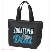 Zookeeper Dad Job Zookeepping Gift Tote Bag thumb 3