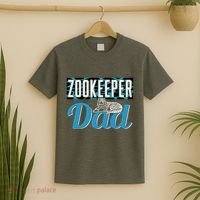 Zookeeper Dad Job Zookeepping Gift T-Shirt thumb 2