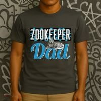 Zookeeper Dad Job Zookeepping Gift T-Shirt thumb 3