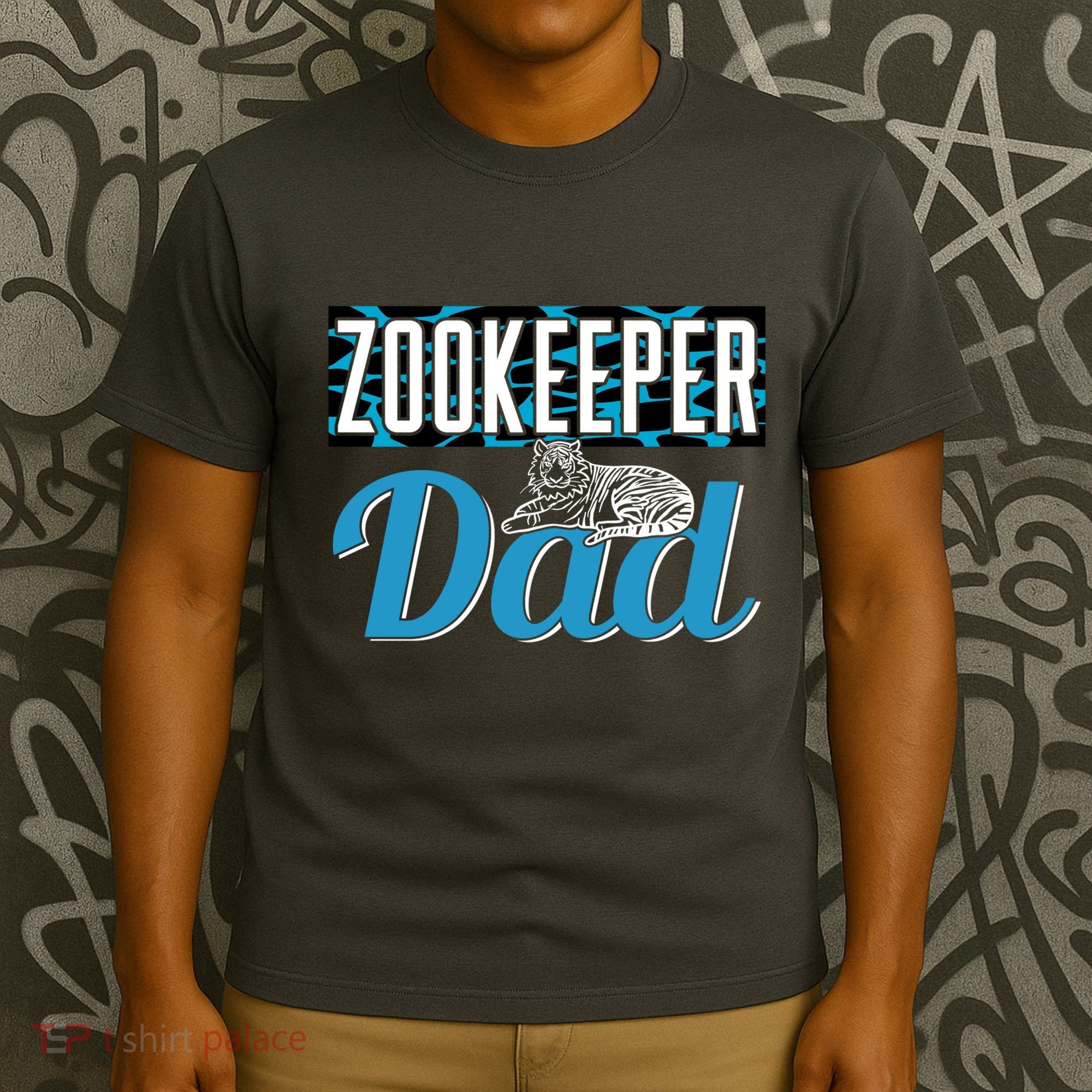 Zookeeper Dad Job Zookeepping Gift T-Shirt