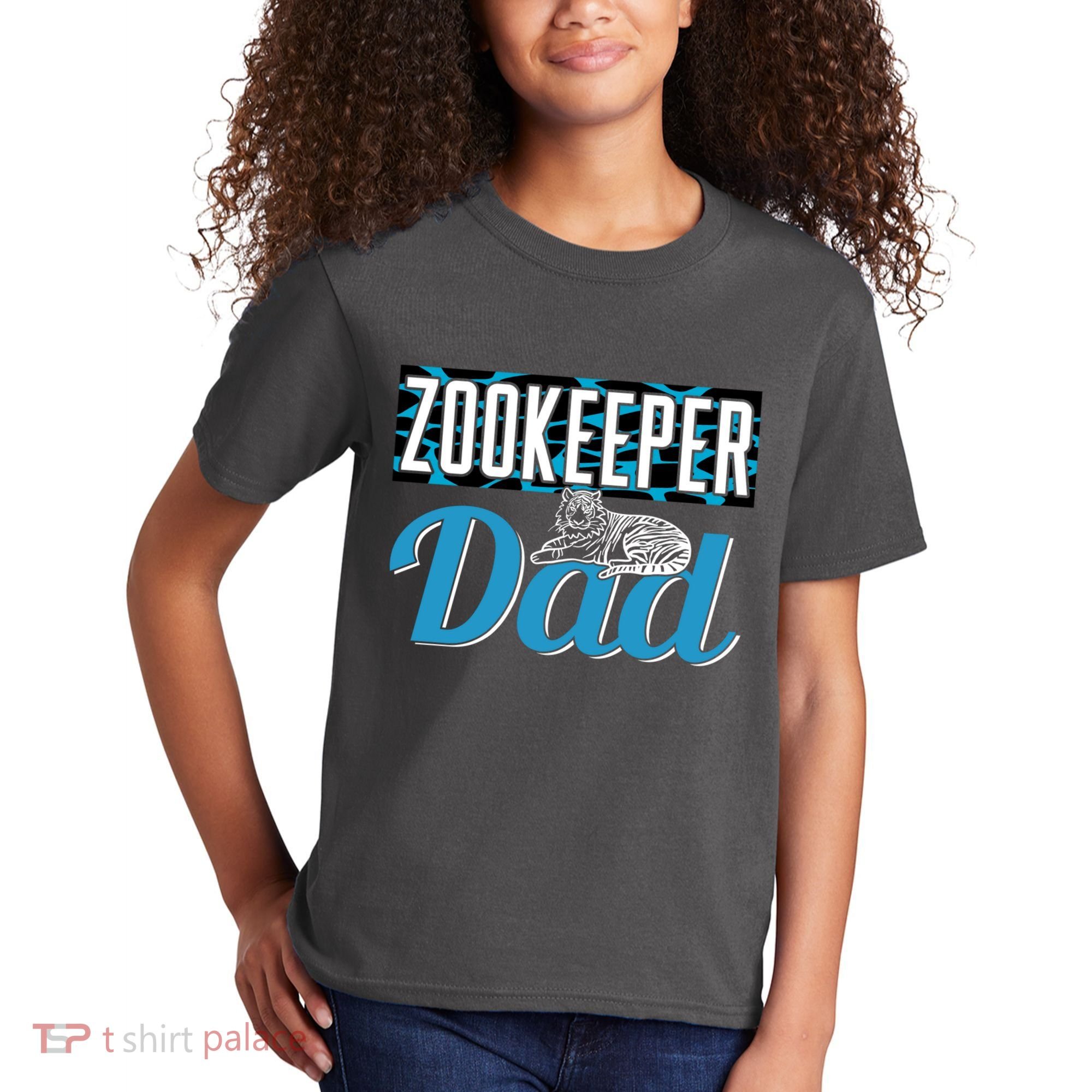 Zookeeper Dad Job Zookeepping Gift Kids T-Shirt