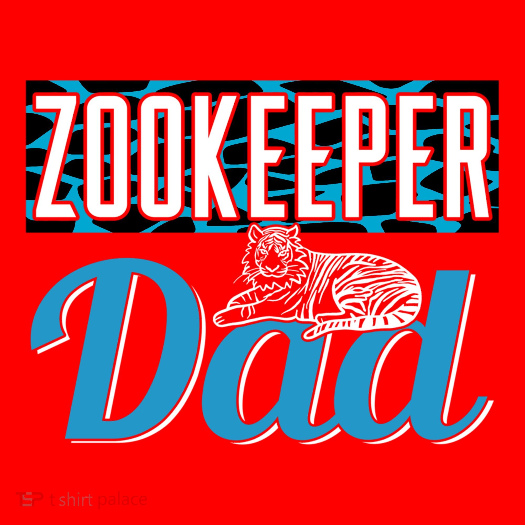 Zookeeper Dad Job Zookeepping Gift Santa Hat
