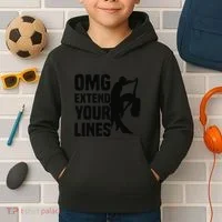 Zouk Dancer Omg Extend Your Lines Zouk Dancing Kids Hoodie thumb 2