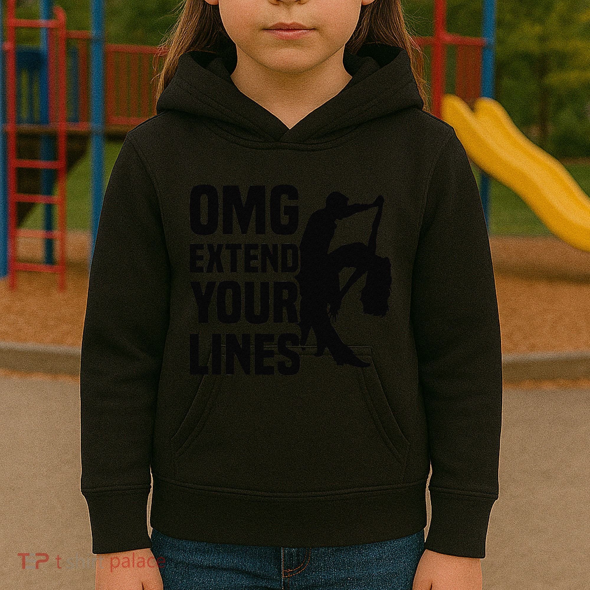 Zouk Dancer Omg Extend Your Lines Zouk Dancing Kids Hoodie