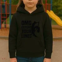 Zouk Dancer Omg Extend Your Lines Zouk Dancing Kids Hoodie thumb 3
