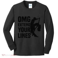 Zouk Dancer Omg Extend Your Lines Zouk Dancing Kids Long Sleeve Shirt thumb 0