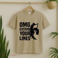 Zouk Dancer Omg Extend Your Lines Zouk Dancing T-Shirt thumb 2