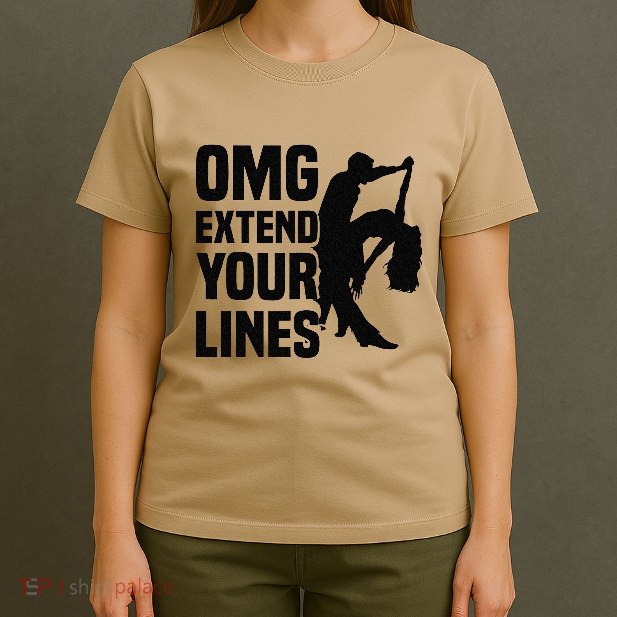 Zouk Dancer Omg Extend Your Lines Zouk Dancing T-Shirt