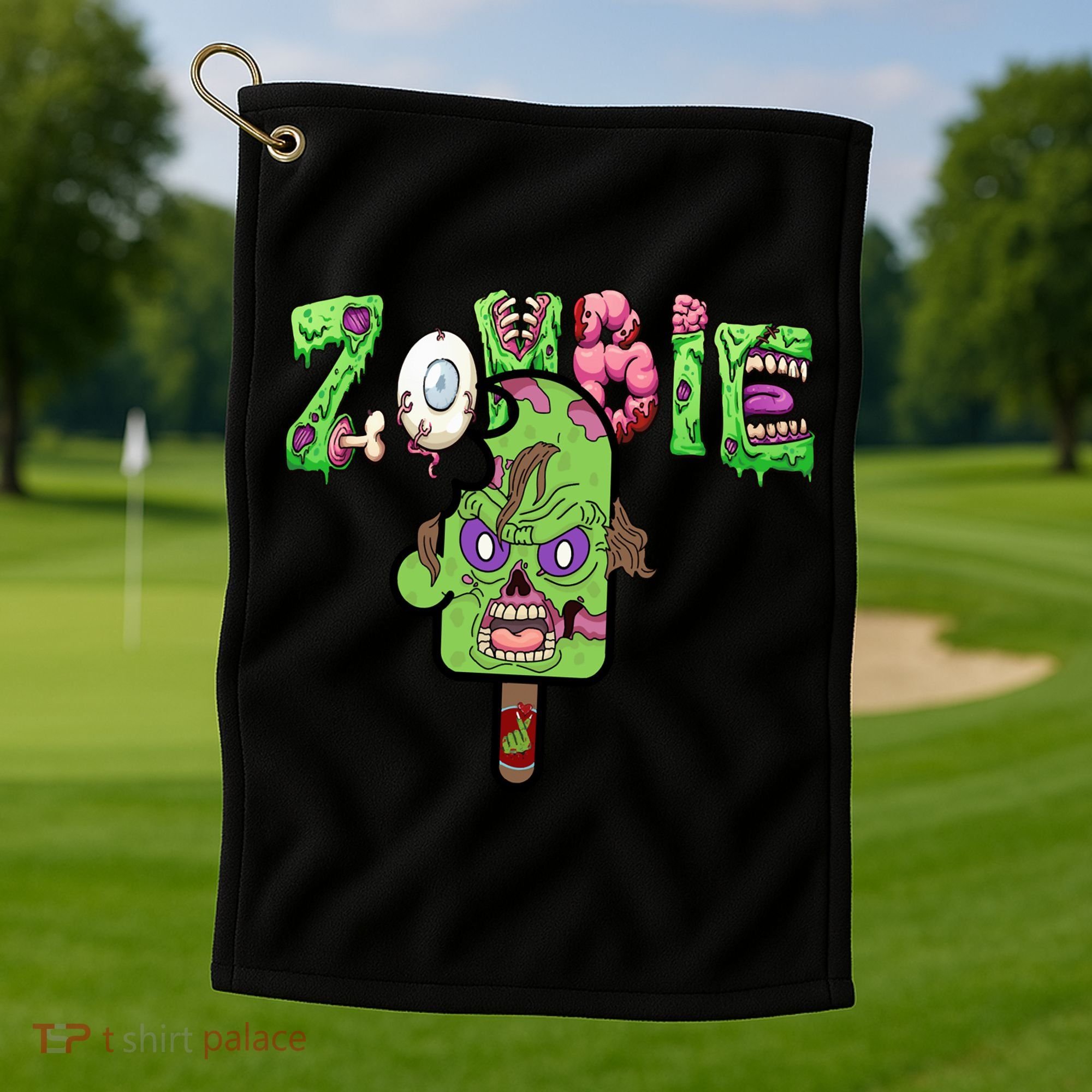 Zombie DNA Golf Towel