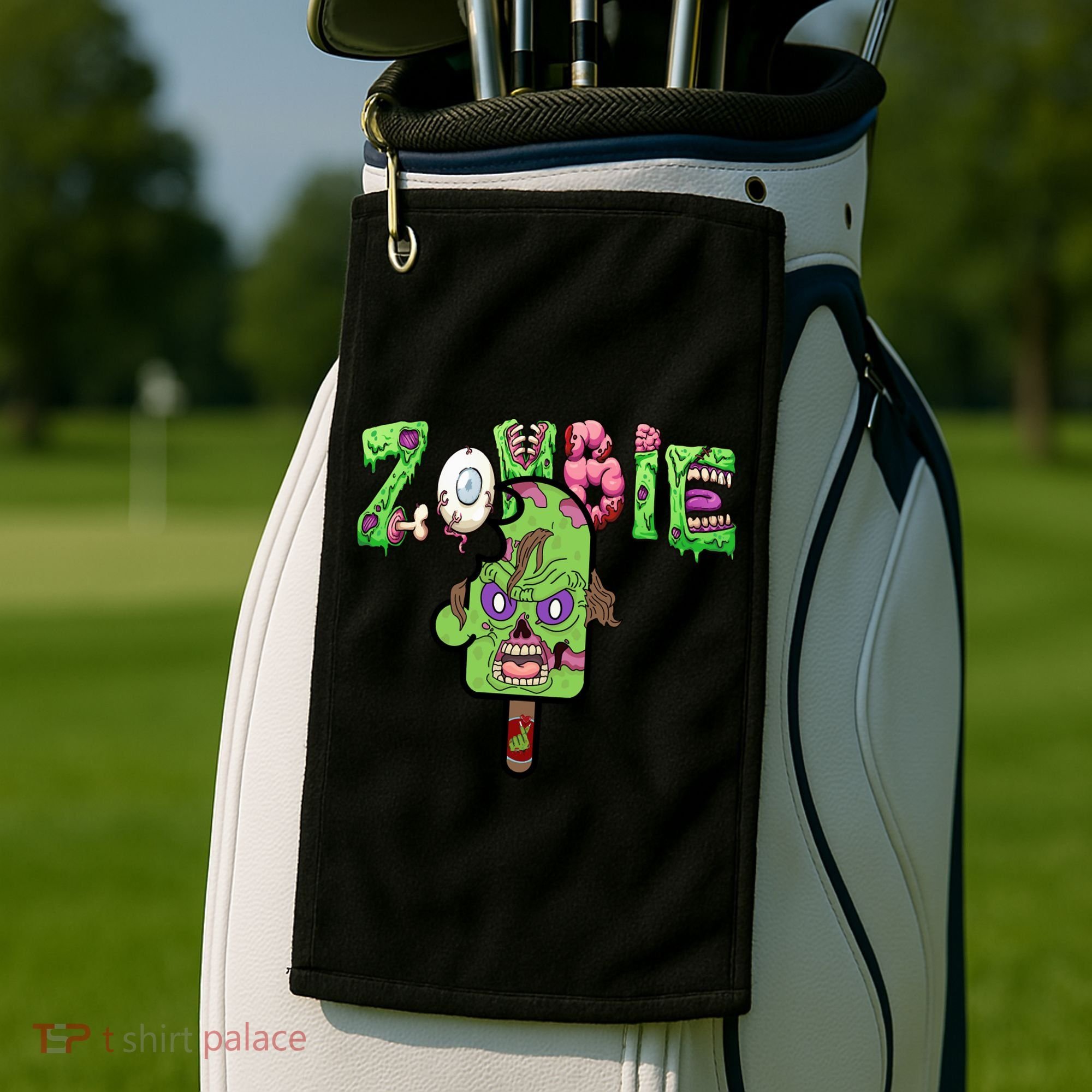 Zombie DNA Golf Towel