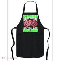 Zombies Eat Brains So You Are Safe Now Apron thumb 0