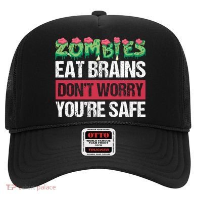 Zombies Eat Brains For Halloween Cute Gift Hat