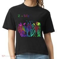Zebra Life Z Three Zebras Comfort Colors Boxy T-Shirt thumb 0