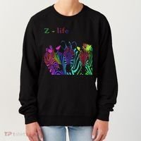 Zebra Life Z Three Zebras Women's Sweatshirt thumb 0