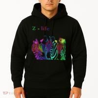 Zebra Life Z Three Zebras Hoodie thumb 2