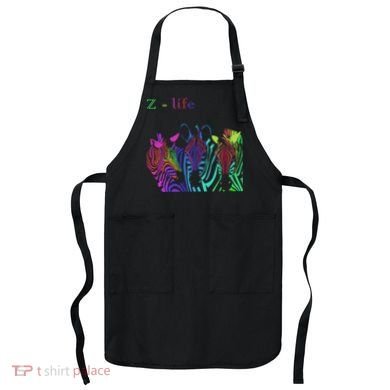 Zebra Life Z Three Zebras Apron