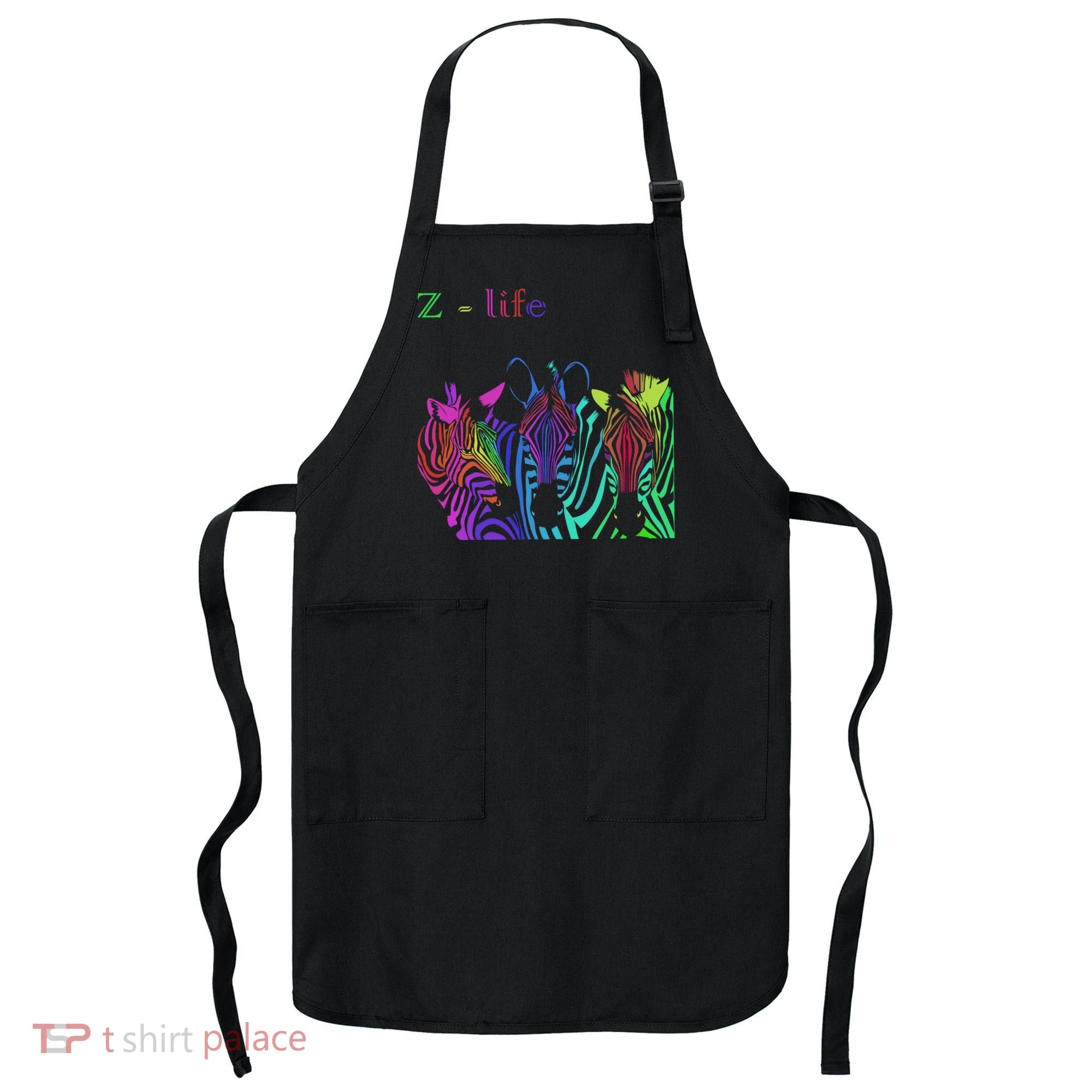 Zebra Life Z Three Zebras Apron