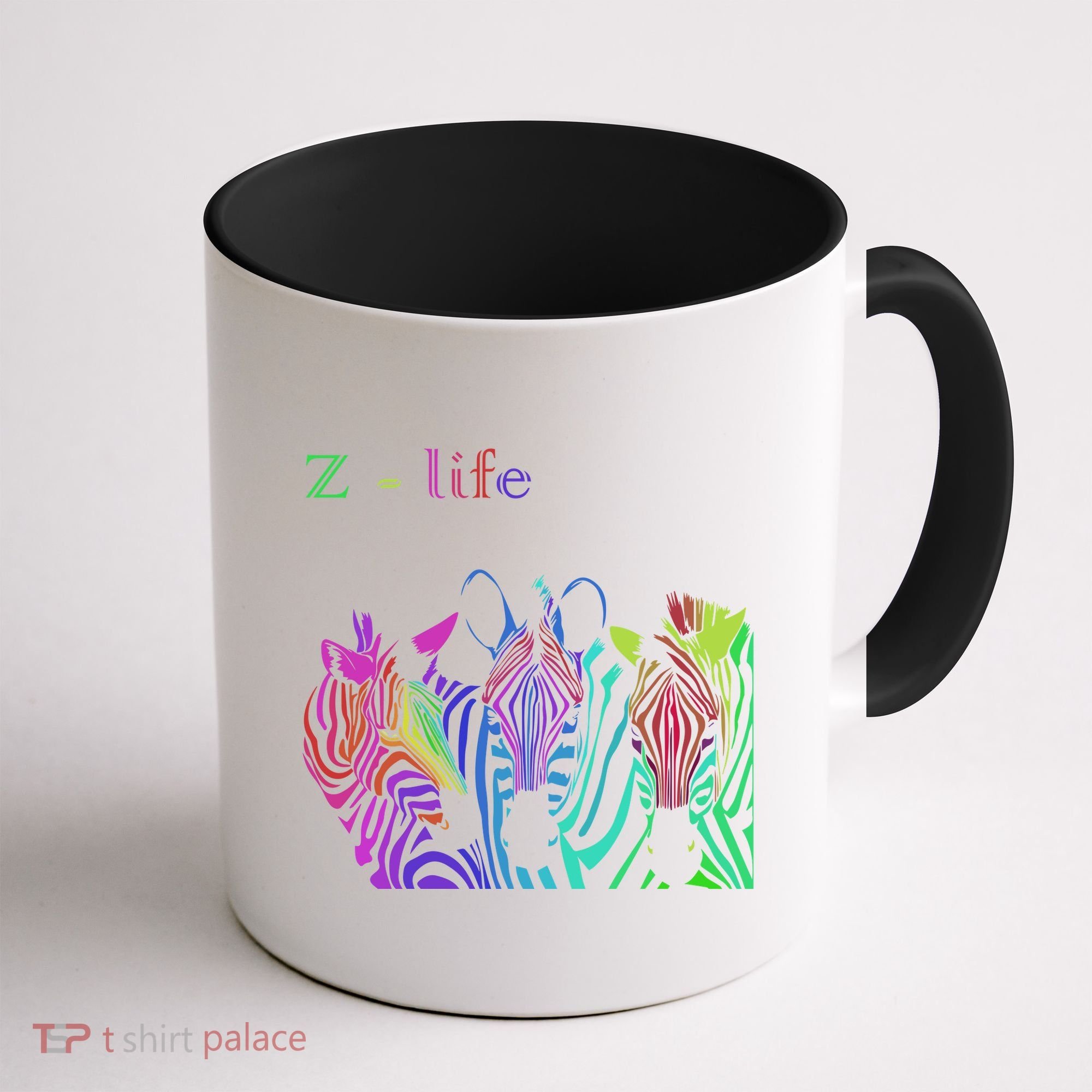 Zebra Life Z Three Zebras Coffee Mug