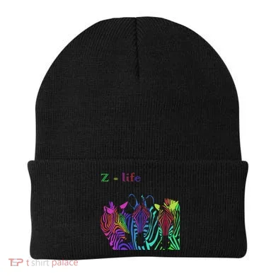 Zebra Life Z Three Zebras Beanie