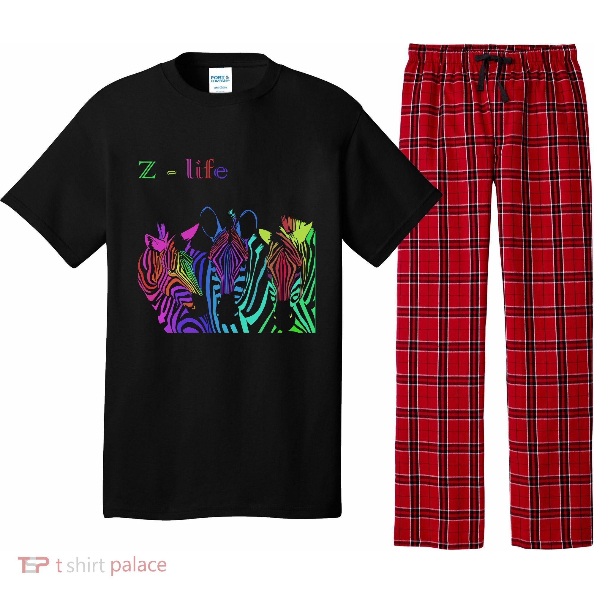 Zebra Life Z Three Zebras Pajama Set