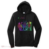 Zebra Life Z Three Zebras Women's Hoodie thumb 0