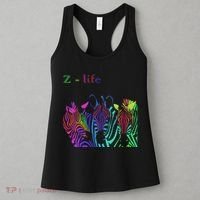 Zebra Life Z Three Zebras Women's Tank Top thumb 3