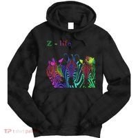 Zebra Life Z Three Zebras Tie Dye Hoodie thumb 0